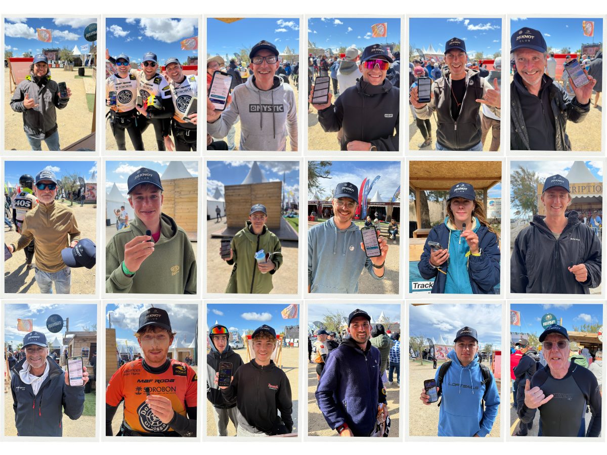 Riders who joined the 25 Knot Club at DÉFI