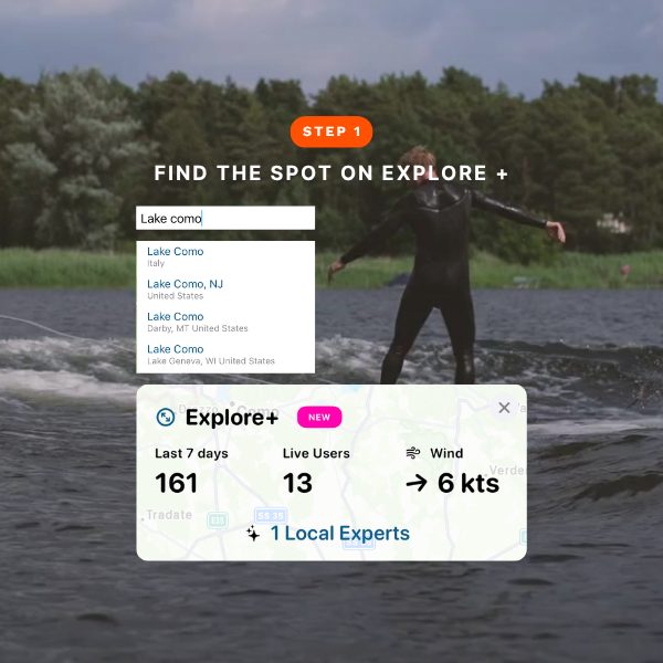 Passo 1: trova lo spot su Explore+