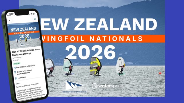 Challenge dei campionati nazionali neozelandesi di wingfoil 2026